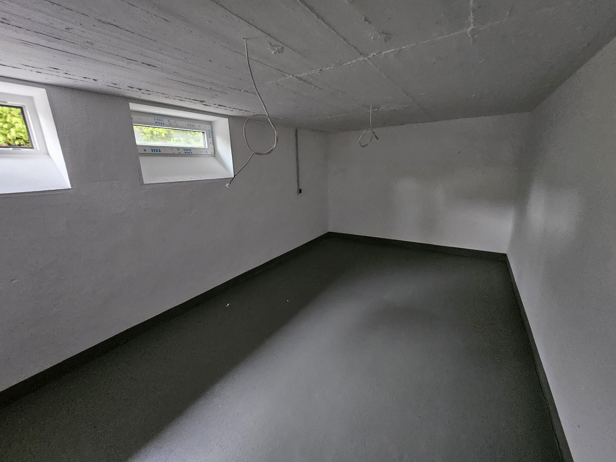 Kellerraum nach der Sanierung