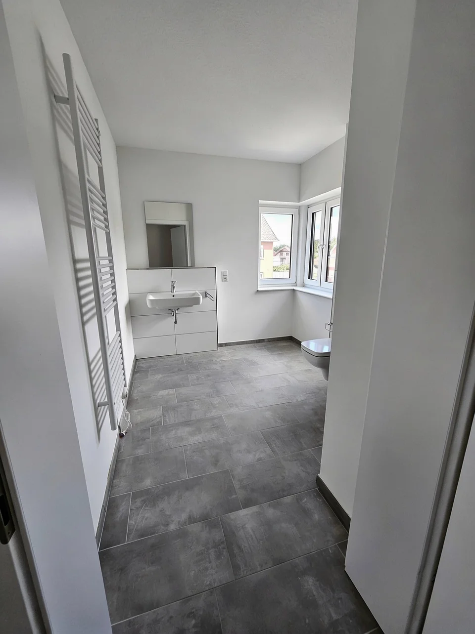 Mehrfamilienhaus Bevergern – Bauphase März 2023