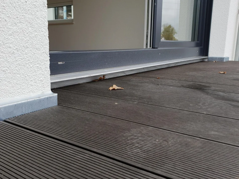 Rohbauansicht des Mehrfamilienhauses Wettringen
